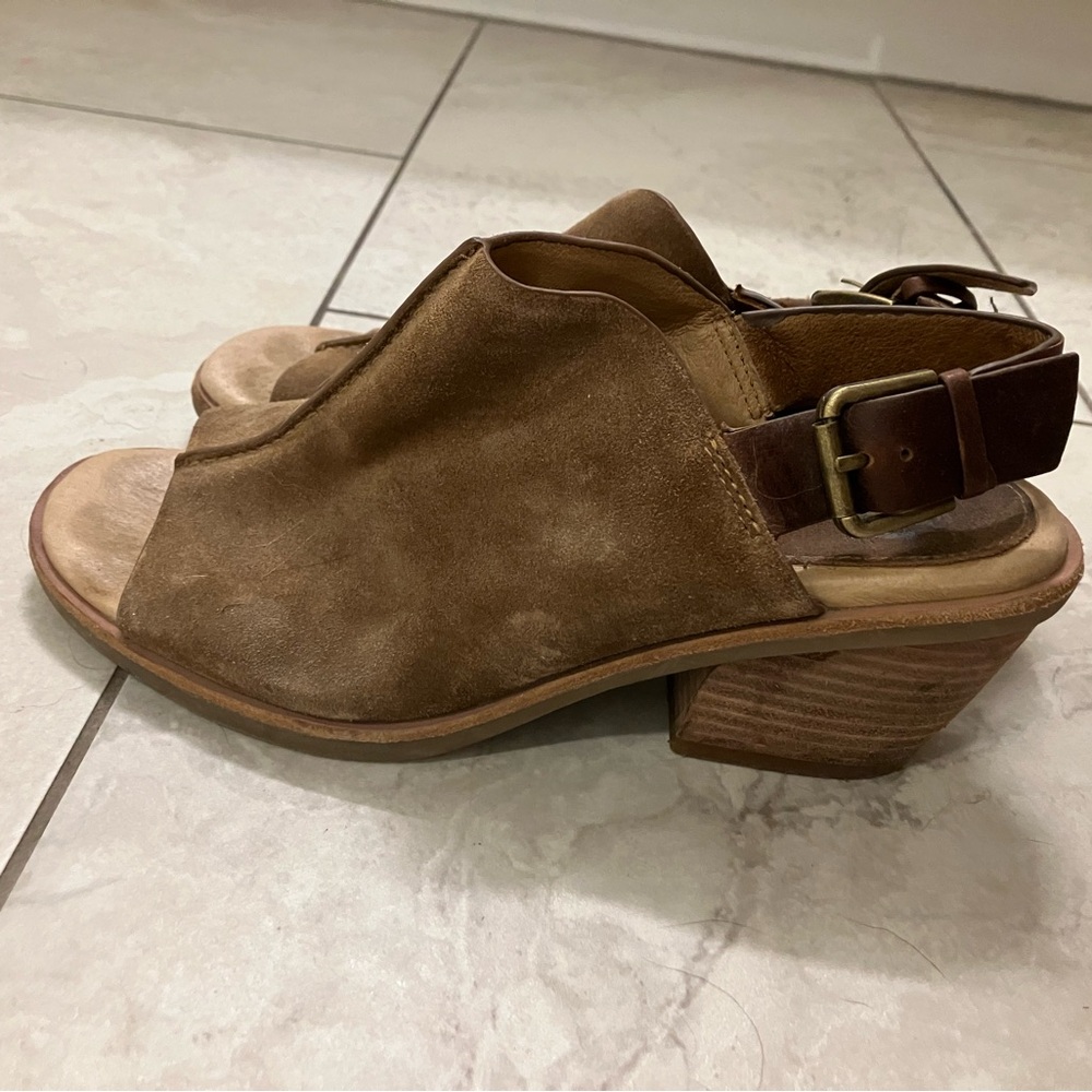 Sofft Brown leather upper lining Heels